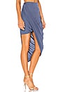 view 2 of 4 Asymmetrical Wrap Skirt in Moonshade