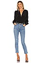 view 4 of 5 Button Detail Blouse in Rich Black