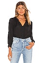 view 1 of 5 Shadow Stripe Button Down in Rich Black