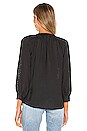 view 3 of 5 Shadow Stripe Button Down in Rich Black
