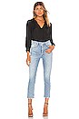 view 4 of 5 Shadow Stripe Button Down in Rich Black
