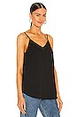 view 2 of 4 Sheer Inset Cami in Rich Black