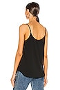 view 3 of 4 Sheer Inset Cami in Rich Black