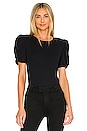 view 1 of 4 Puff Top in Black