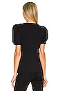 view 3 of 4 Puff Top in Black