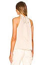 view 3 of 4 HIGH NECK トップ in Tapioca