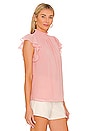 view 2 of 4 Chiffon Top in Blush