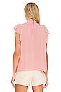 view 3 of 4 Chiffon Top in Blush