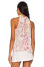view 3 of 4 Halter Neck Blouse in Emily's Romantic Floral
