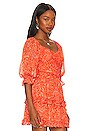 view 2 of 4 Wrap Top in Scrolling Paisley