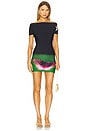 view 2 of 4 Moth Slinky Tight Mini Dress in Multi