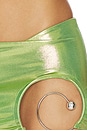view 6 of 6 FALDA-PANTALÓN SKORT in Metallic Green