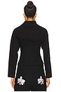view 3 of 4 CHAQUETA ORCHID in Black