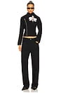 view 4 of 4 CHAQUETA ORCHID in Black