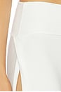 view 6 of 6 White Twist Capri in White