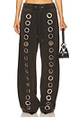 view 1 of 6 Eyelet Tracksuit Sweatpants in Brown