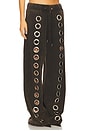 view 2 of 6 Eyelet Tracksuit Sweatpants in Brown