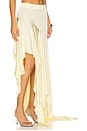 view 2 of 6 Handkerchief Skirt in Cream