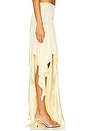 view 3 of 6 Handkerchief Skirt in Cream