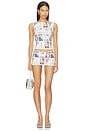view 5 of 6 Playing Card Mini Skirt in Multi