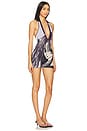 view 2 of 4 Anime Playsuit in Purple