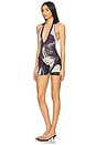 view 3 of 4 Anime Playsuit in Purple