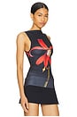 view 2 of 4 Sprekelia Shapewear Vest in Black Floral