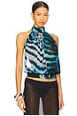 view 2 of 4 Destiny Top in Blue Orchid
