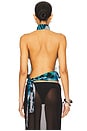 view 3 of 4 Destiny Top in Blue Orchid