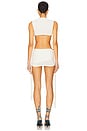 view 3 of 3 Scorpion Knit Mini Top in White