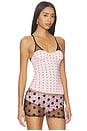 view 2 of 4 CAMISETA TIRANTES NYMPH in Pink Polka Dot