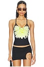 view 1 of 4 CAMISETA TIRANTES NYMPH in Yellow Floral
