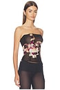 view 2 of 4 Orchid Corset in Black