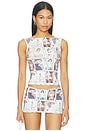 view 1 of 5 Playing Card Tank in Multi