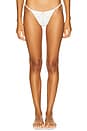 view 1 of 5 Rosary Bikini Bottom in White