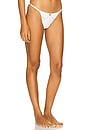 view 2 of 5 Rosary Bikini Bottom in White