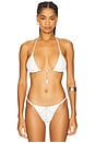 view 1 of 5 Rosary Bikini Top in White