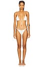 view 4 of 5 Rosary Bikini Top in White