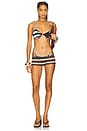 view 5 of 5 Bikini Bottom in Stripe Orchid