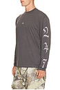 view 4 of 5 Knight Long Sleeve Tee in Graphene