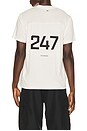 view 1 of 4 T-SHIRT NUMBERS  in Flat White