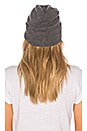 view 2 of 3 Binx Ribbed Beanie in Gravel