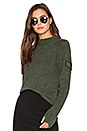 view 1 of 6 Francoise Mock Neck Sweater in Military