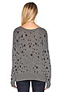 view 3 of 4 Lulu Sweater in Charcoal & Dark Grey