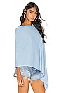 view 2 of 4 Lisette Poncho in Scandi Sky
