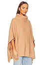 view 2 of 4 Denley Oversized Cape in Camel