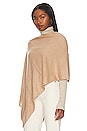 view 3 of 5 Chumash Poncho in Camel