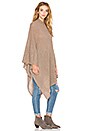 view 4 of 5 Lexi Solid Poncho in Moose