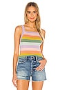 view 1 of 4 Brielle Knit Tank in Sherbet
