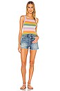 view 5 of 4 Brielle Knit Tank in Sherbet